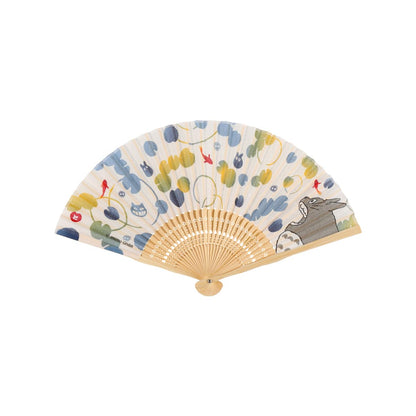 My Neighbor Totoro Folding Fan Goldfish and Water Ripples