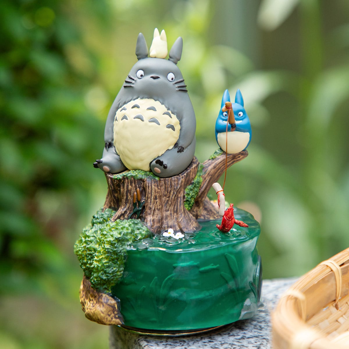 My Neighbor Totoro Music Box Totoro's Fishing Day