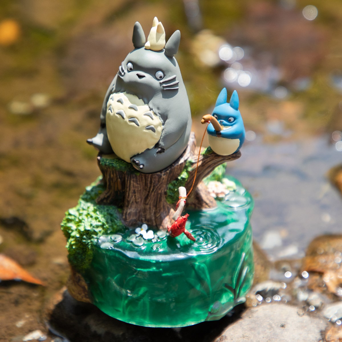My Neighbor Totoro Music Box Totoro's Fishing Day