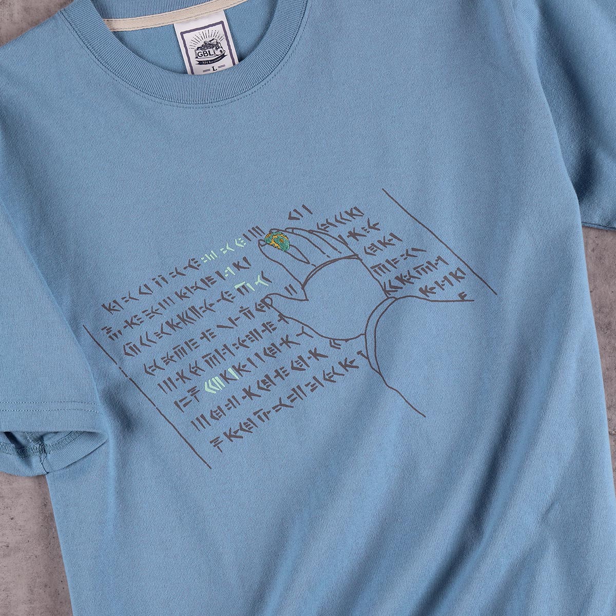 Castle in the Sky Laputa I Can Read It Basic T-Shirt 4990593549894