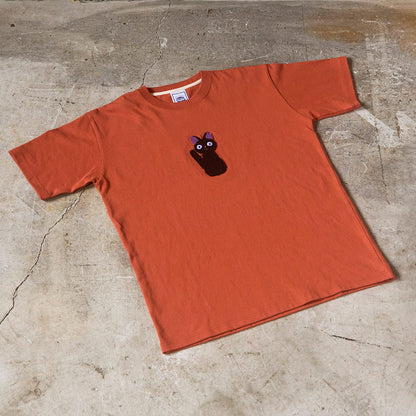 Kiki's Delivery Service Stuffed Jiji Basic T-Shirt 4990593549948