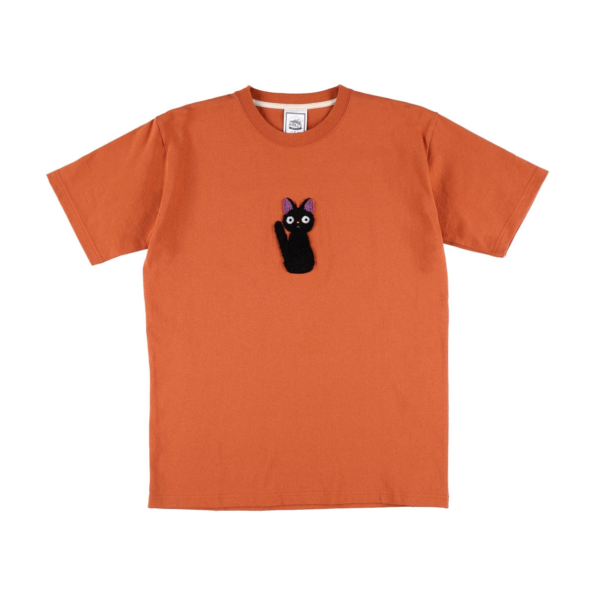 Kiki's Delivery Service Stuffed Jiji Basic T-Shirt 4990593549948