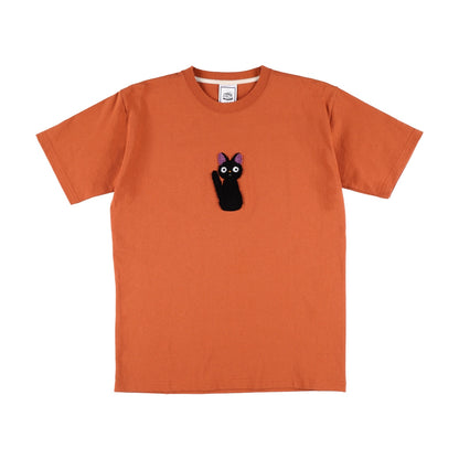 Kiki's Delivery Service Stuffed Jiji Basic T-Shirt 4990593549948