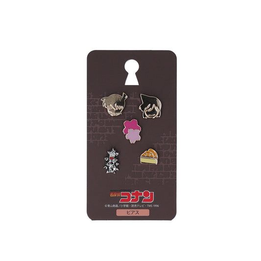 Detective Conan Plaza 5-Piece Earring Set Shinnichi & Ran