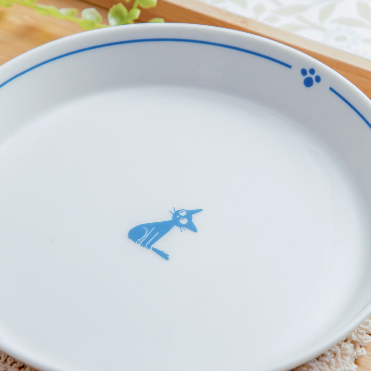 Donguri Republic Kiki's Delivery Service Osono Jiji Milk Dish 4990593553174