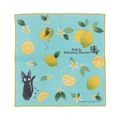 Studio Ghibli Kiki's Delivery Service Gauze Handkerchief Lemon