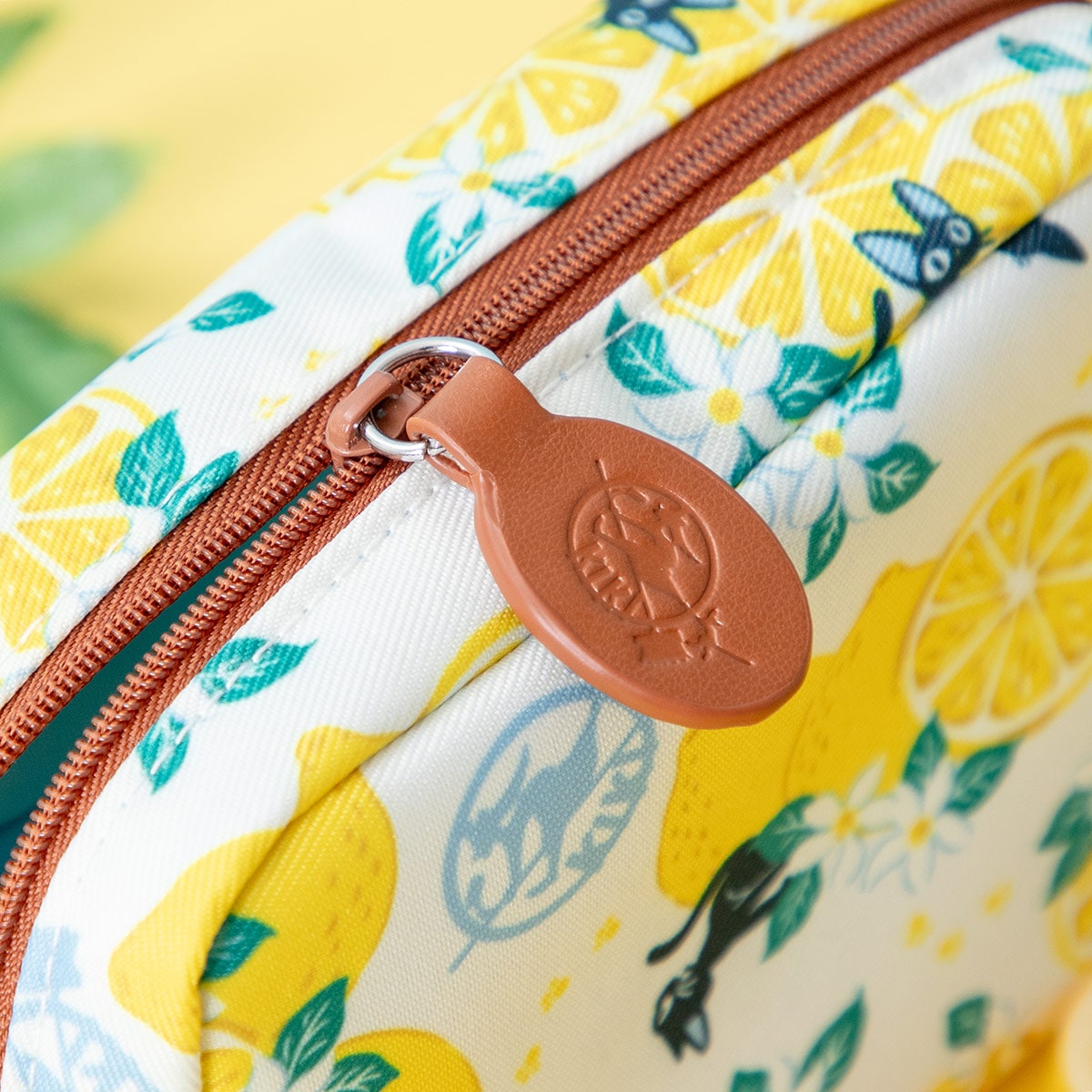 Kiki's Delivery Service Lemon Flower Series Wide Opening Pouch