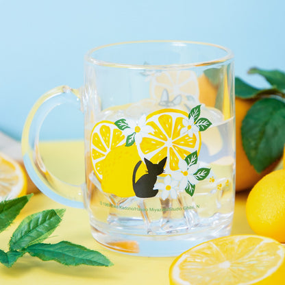 Studio Ghibli Kiki's Delivery Service Lemon Flower Glass Mug Jiji