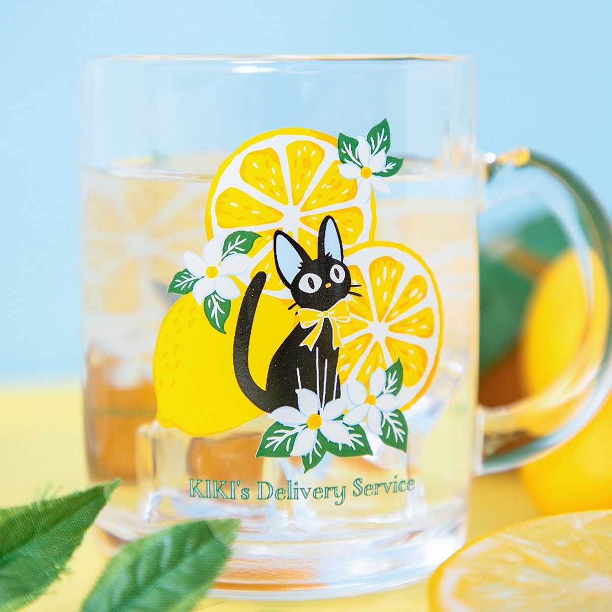 Studio Ghibli Kiki's Delivery Service Lemon Flower Glass Mug Jiji