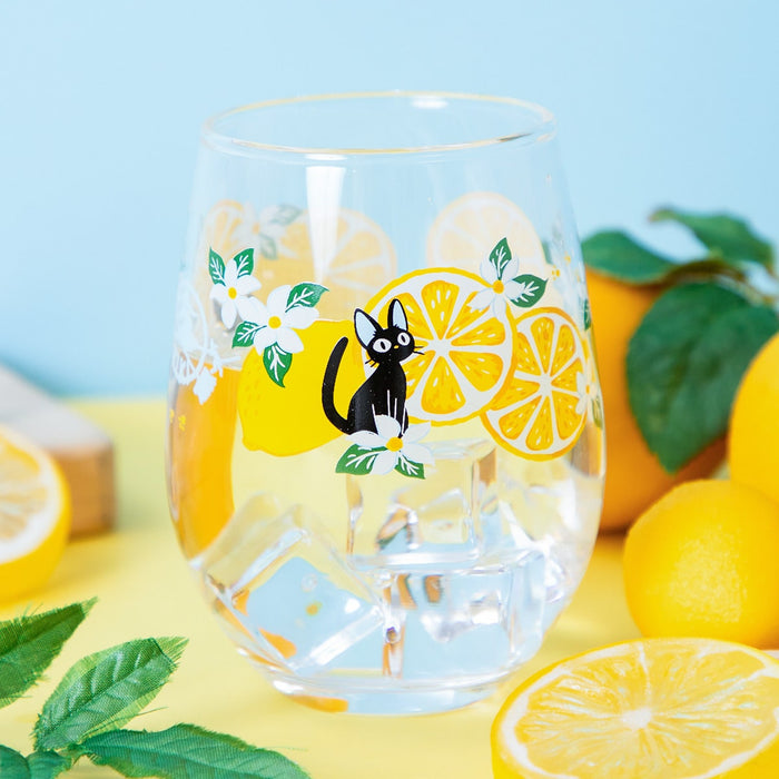 Kiki's Delivery Service Lemon Flower Series Glass Tumbler