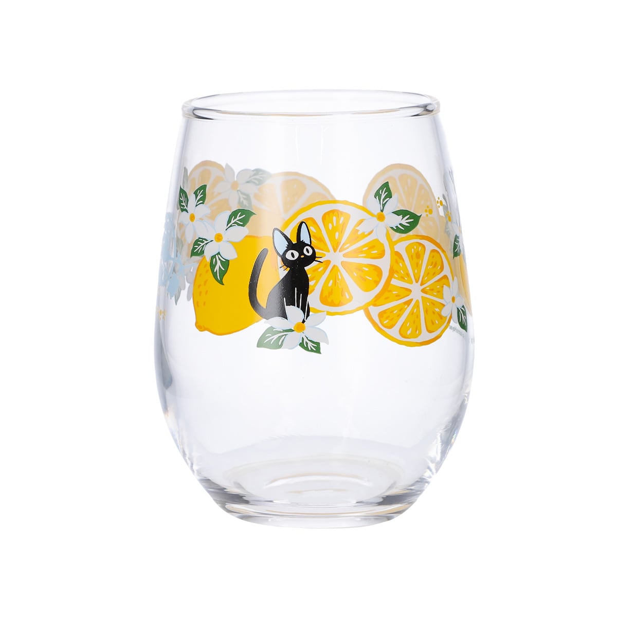 Kiki's Delivery Service Lemon Flower Series Glass Tumbler
