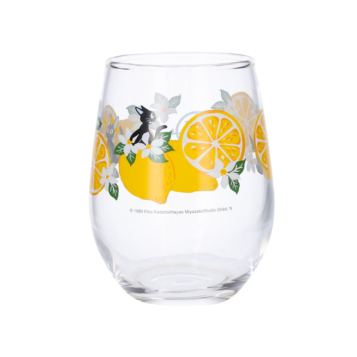 Kiki's Delivery Service Lemon Flower Series Glass Tumbler