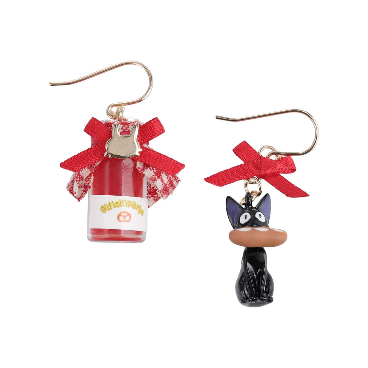 Kiki's Delivery Service Gutiokipanja Jam Jar and Jiji Earrings 4990593562886