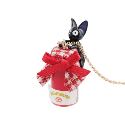 Ghibli Kiki's Delivery Service Jiji Jam Jar Necklace 4990593562909