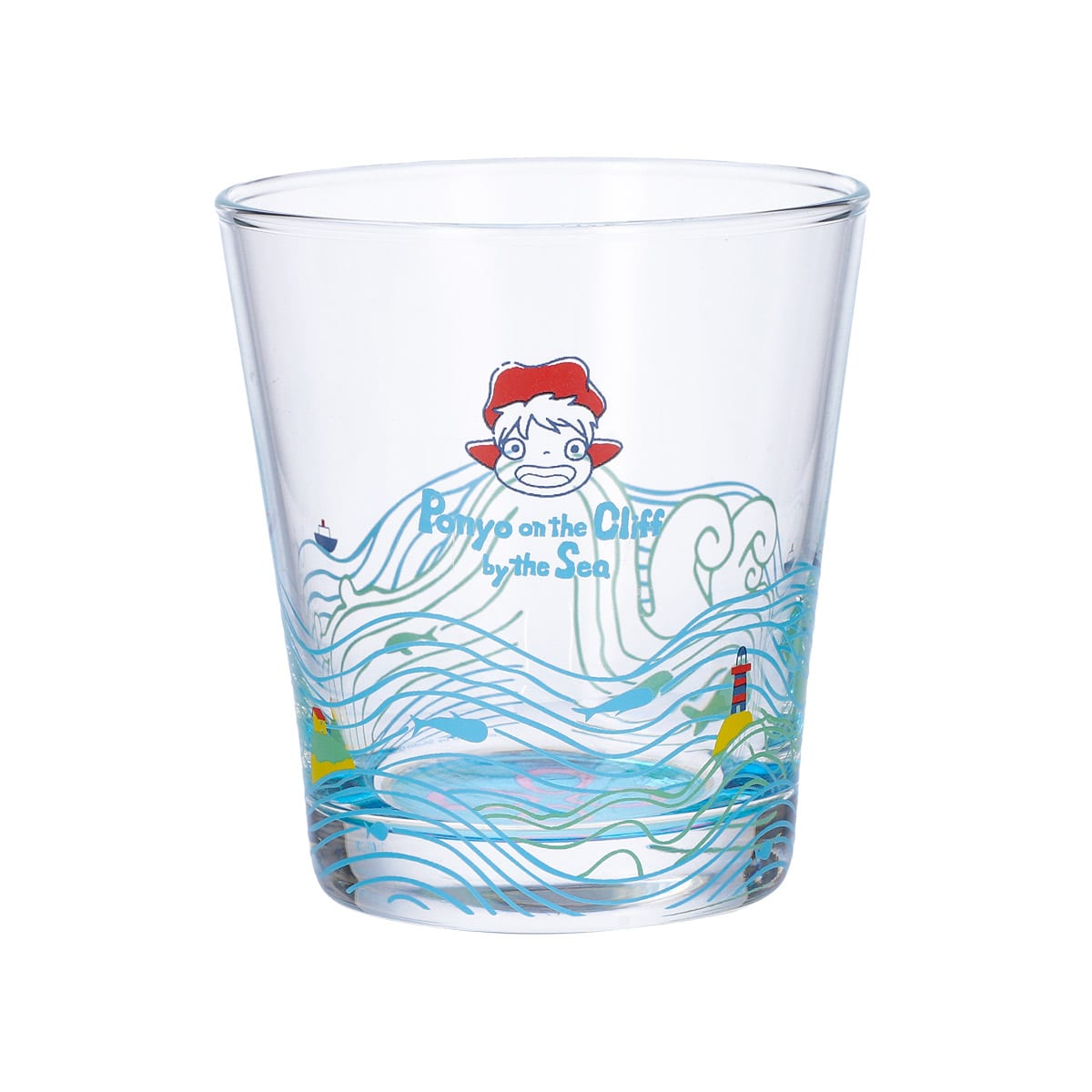 Studio Ghibli Ponyo on the Cliff by the Sea Glass 270ml