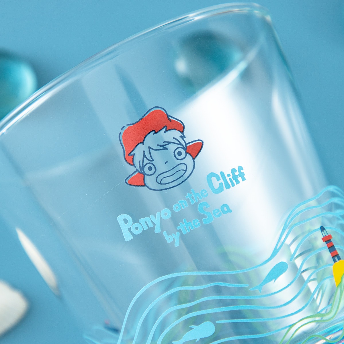 Studio Ghibli Ponyo on the Cliff by the Sea Glass 270ml