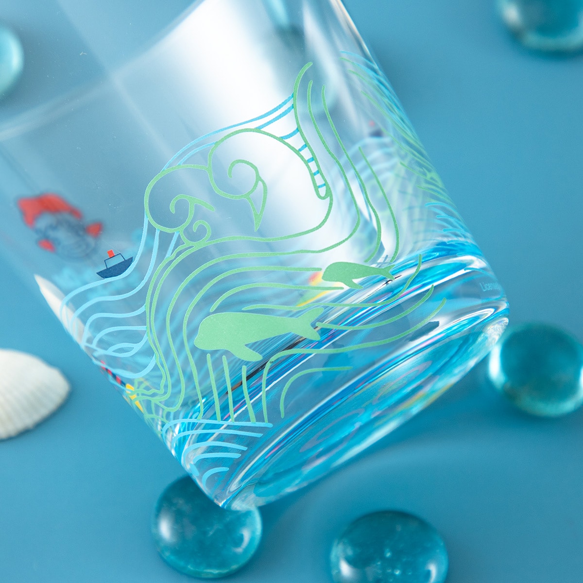 Studio Ghibli Ponyo on the Cliff by the Sea Glass 270ml