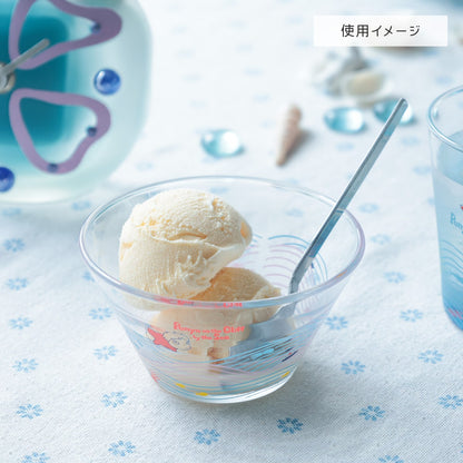 Ponyo on the Cliff by the Sea Glass Small Bowl Umi no Naka