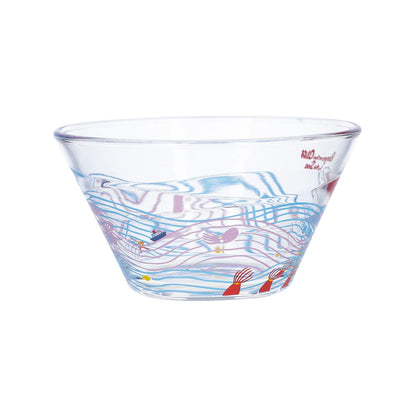 Ponyo on the Cliff by the Sea Glass Small Bowl Umi no Naka