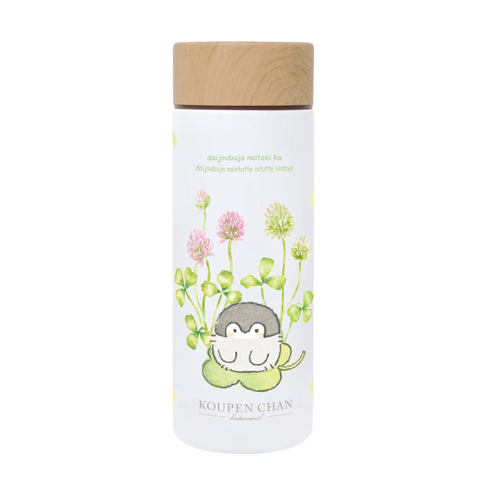 Toa Kinzoku Koupen-chan Stainless Bottle 300ml Clover Pattern