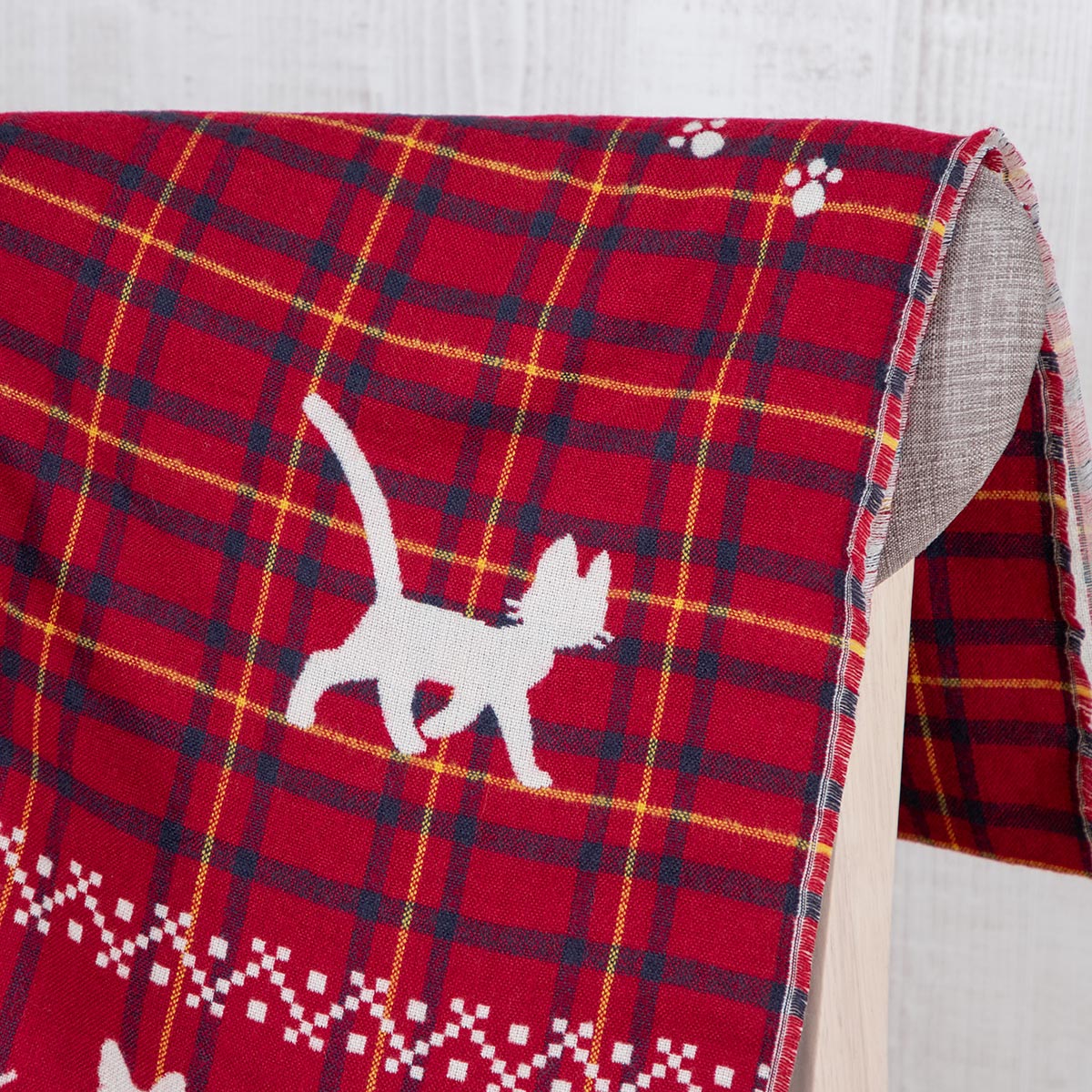 Kiki's Delivery Service Buttoned Check Stole Jiji