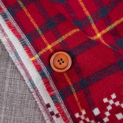 Kiki's Delivery Service Buttoned Check Stole Jiji
