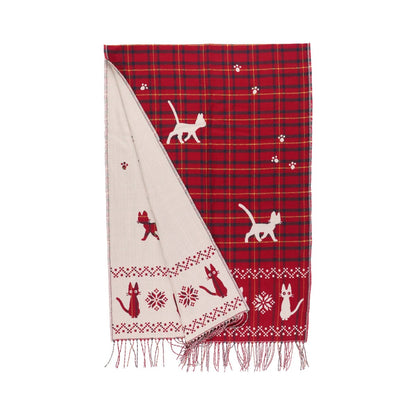 Kiki's Delivery Service Buttoned Check Stole Jiji