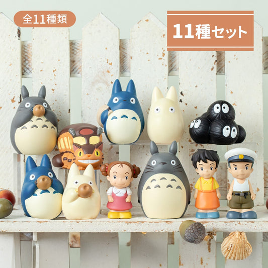 Studio Ghibli My Neighbor Totoro Soft Vinyl Finger Puppet 11-Piece Set