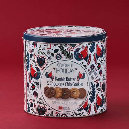 Jacobsen Holiday Tin Cookie Assortment 454g