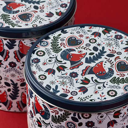 Jacobsen Holiday Tin Cookie Assortment 454g