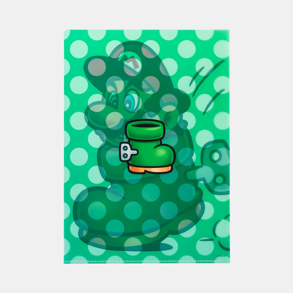 Nintendo Super Mario Power-Up Clear File D NSJ_8_ADAAD