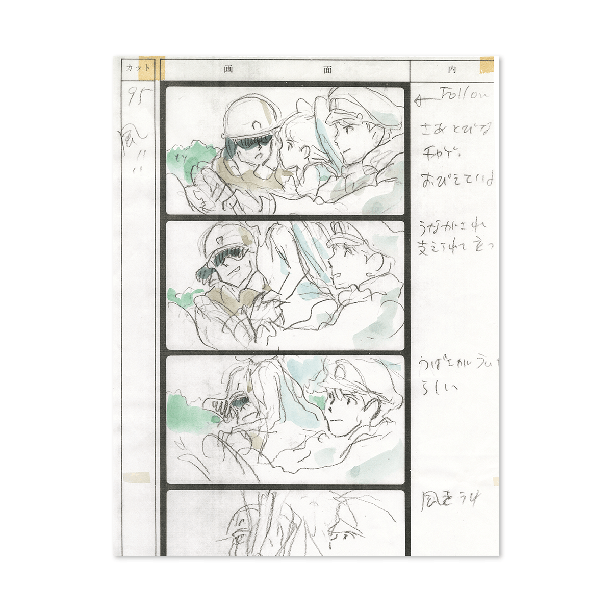Hayao Miyazaki Image Board Collection 6 Whisper of the Heart & On Your Mark