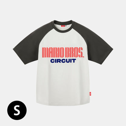 Nintendo Super Mario Mario Kart World Raglan T-Shirt