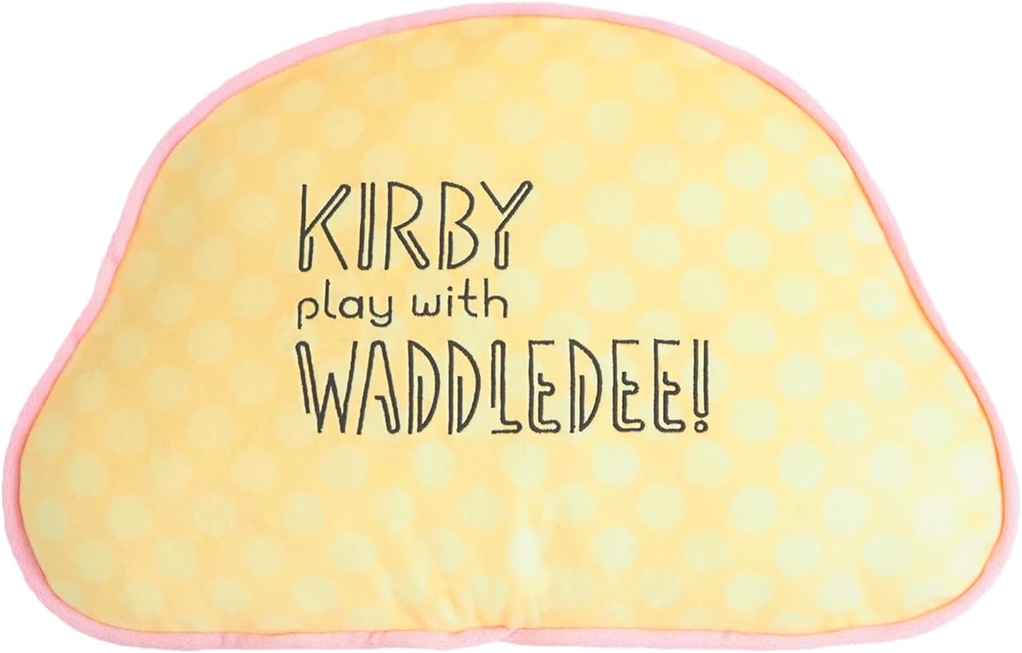 Sanei Boeki Kirby Play with Waddle Dee Die-Cut Cushion 15.7in