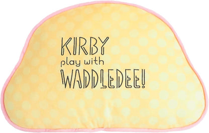 Sanei Boeki Kirby Play with Waddle Dee Die-Cut Cushion 15.7in