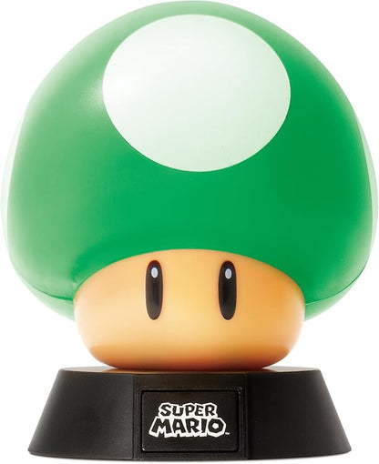 Nintendo Super Mario Light-Up Figure Display – (1UP Mushroom) - Yorozuya Store