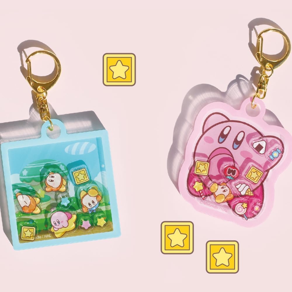 Kirby Shakable Acrylic Key Chain