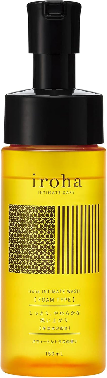 iroha Delicate Zone Soap Foam Intimate Wash Sweet Citrus Scent  (150 ml)