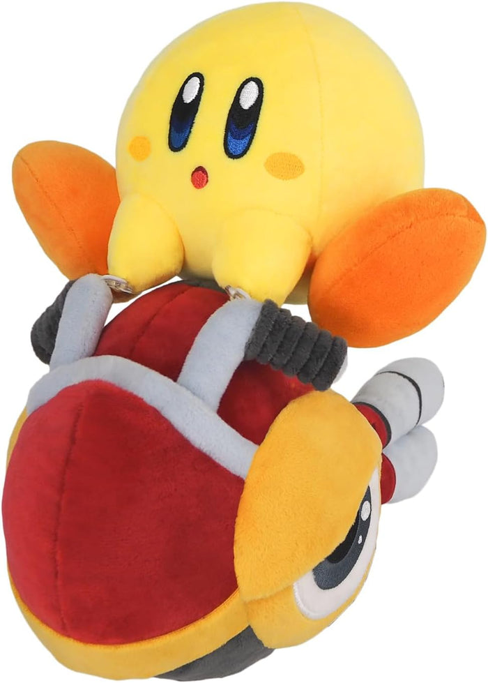Sanei Boeki Kirby Air Rider Willy Bike Plush Toy 9in