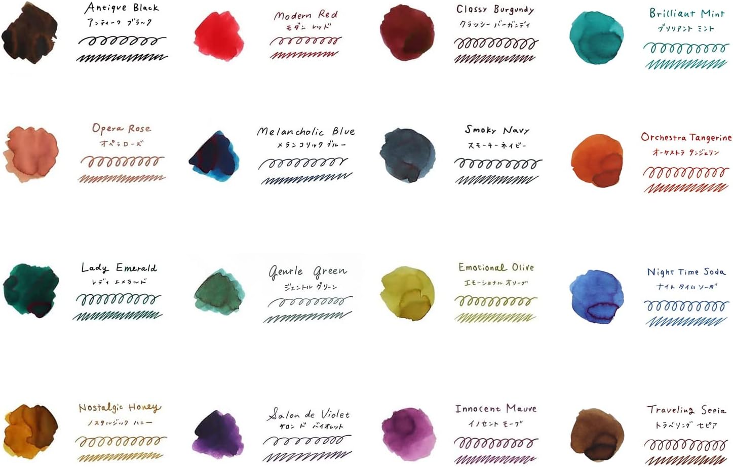 Teranishi Chemical Industries Guitar Taisho Romance Fountain Pen Ink 40ml