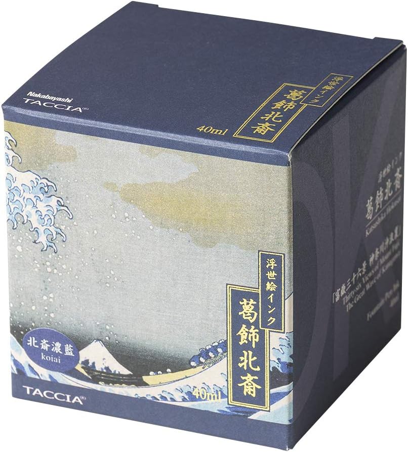 TACCIA Ukiyo-e Fountain Pen Ink 40ml Water-Based Dye