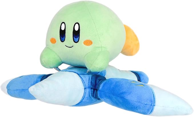 Sanei Boeki Kirby Air Rider Plush Toy Wing Star 13in