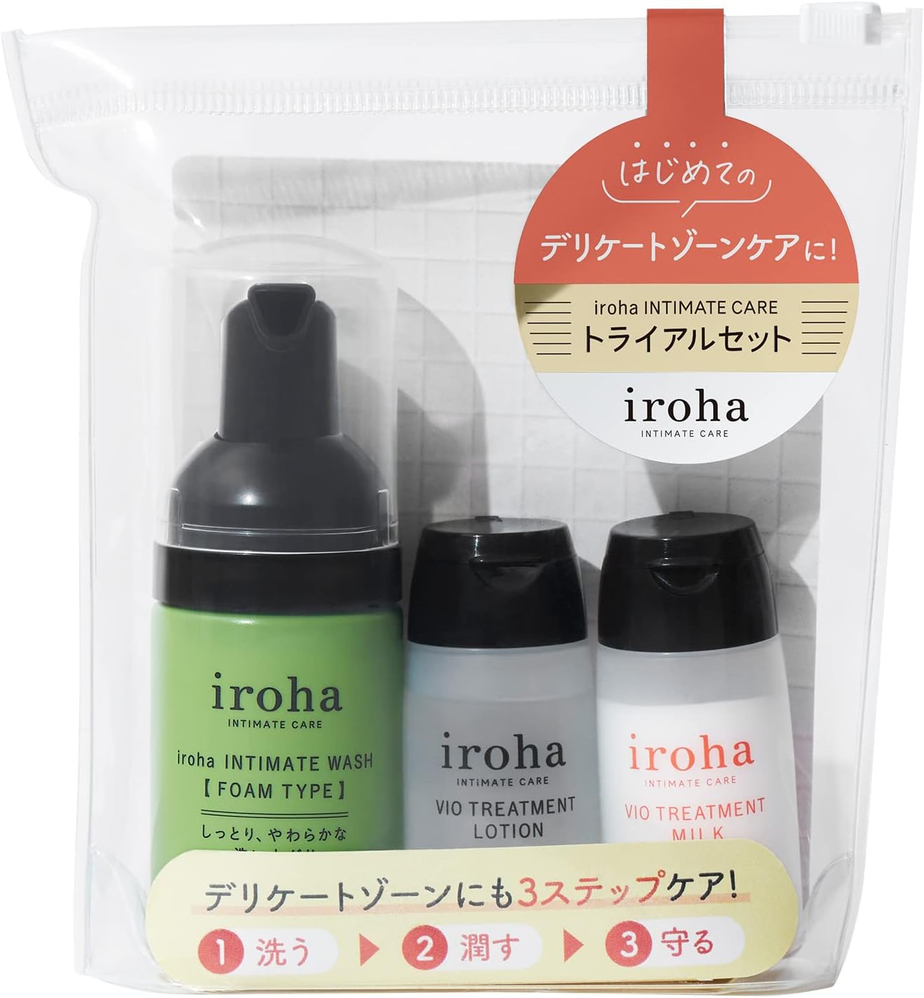 iroha INTIMATE Trial Set  - 3 Piece