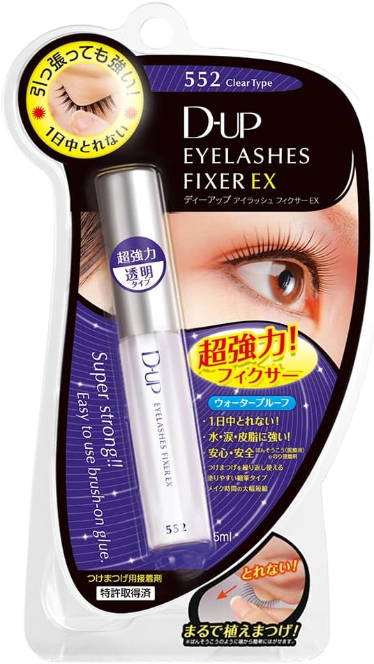 D.U.P Eyelashes Fixer Clear Color