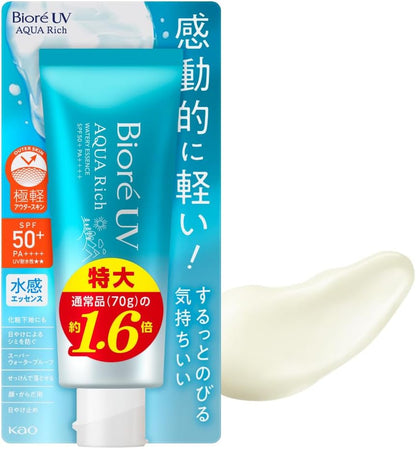 Biore UV Aqua Rich Watery Essence Sunscreen - 3.9oz