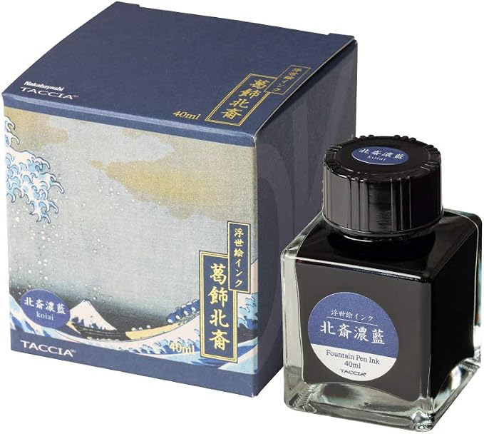 TACCIA Ukiyo-e Fountain Pen Ink 40ml Water-Based Dye
