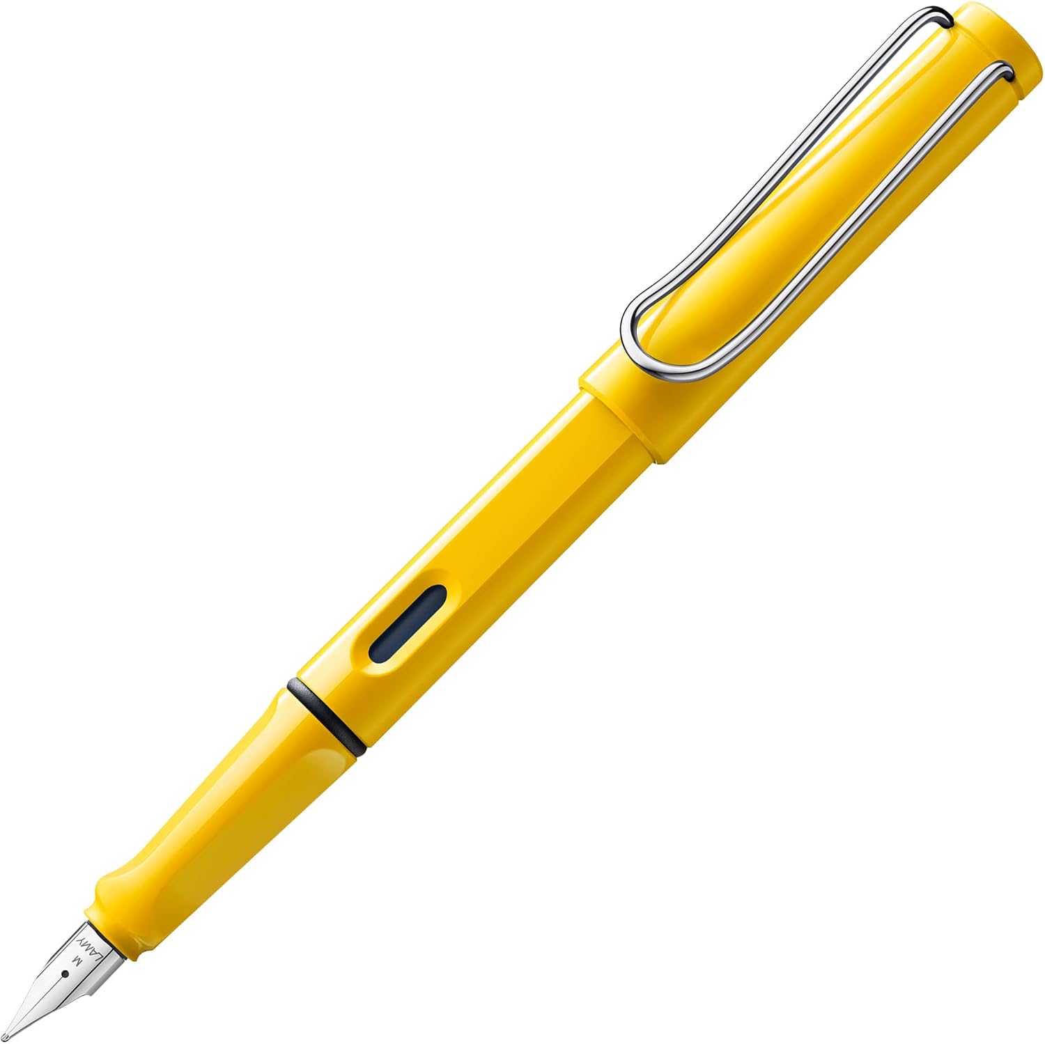 LAMY Safari Fountain Pen Ergonomic Grip Yellow Medium Nib
