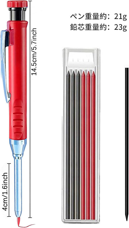 Kumo-mi Architectural Mechanical Pencil 2.8mm Heavy Duty Construction Tool