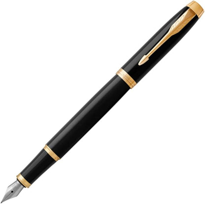 Parker IM Core Fountain Pen Fine Nib Black GT