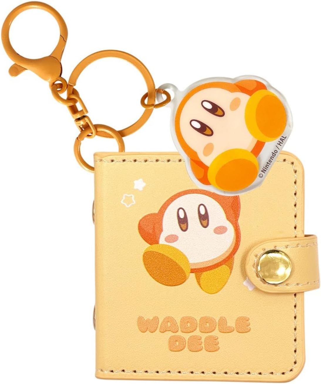 Sanrio Kirby Mini Sticker Notebook Charm Waddledi